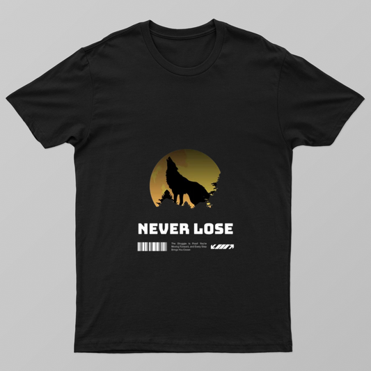 Never Loose Unisex T-shirt by Rabindu Das