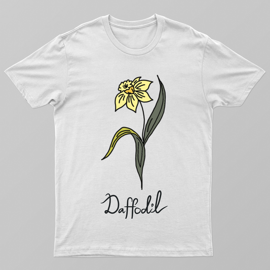 Daffodil Unisex T-shirt by Zera