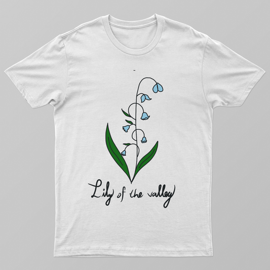 Lily of the Valley Unisex T-shirt by Zera