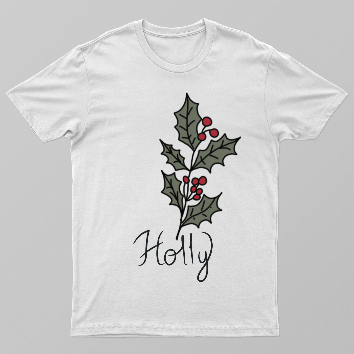 Holly flower Unisex T-shirt by Zera