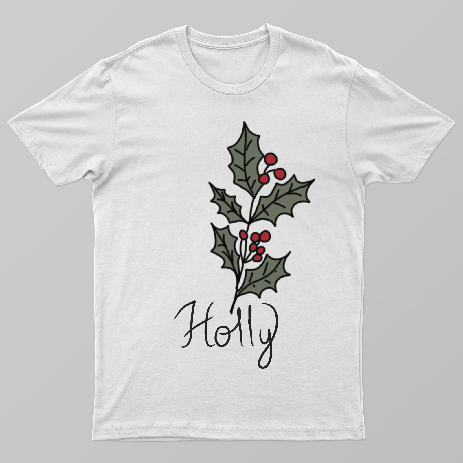 Holly flower Unisex T-shirt by Zera