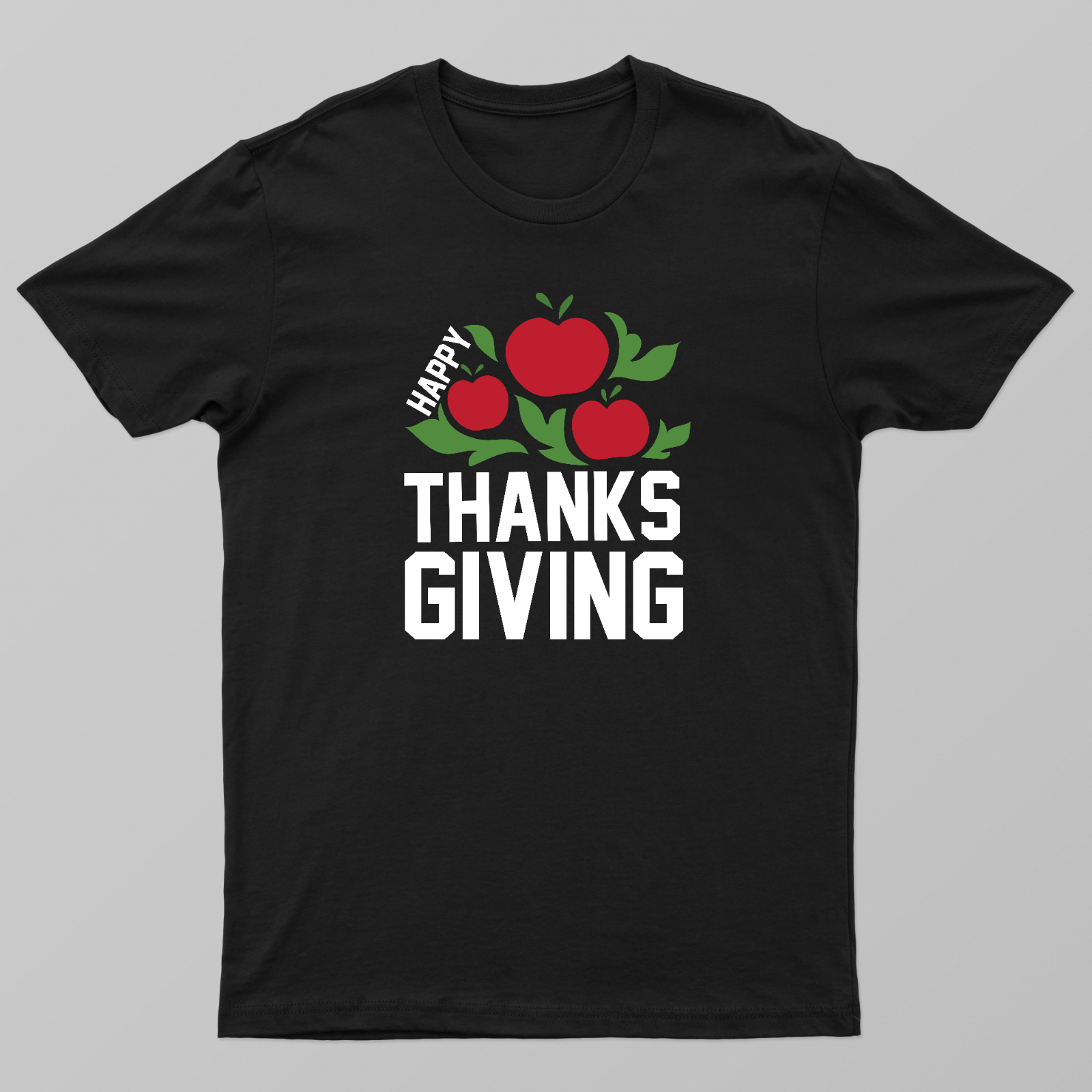 Happy Thanksgiving Shirt – Funny Fall Holiday Tee Unisex T-shirt by Udhayakumar Yacob