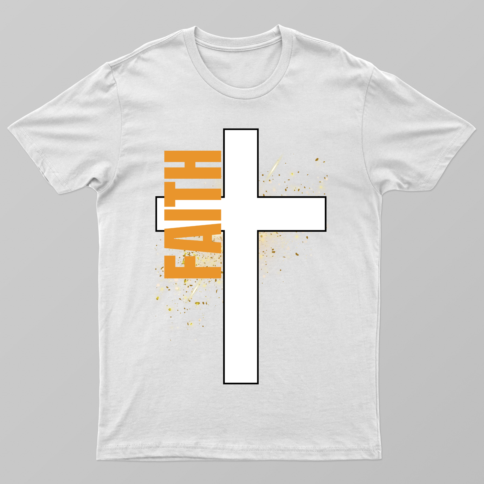 Faith Unisex T-shirt by Dinesha