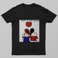 Best Friends Forever Painting Unisex T-shirt by Tanisha Sinha