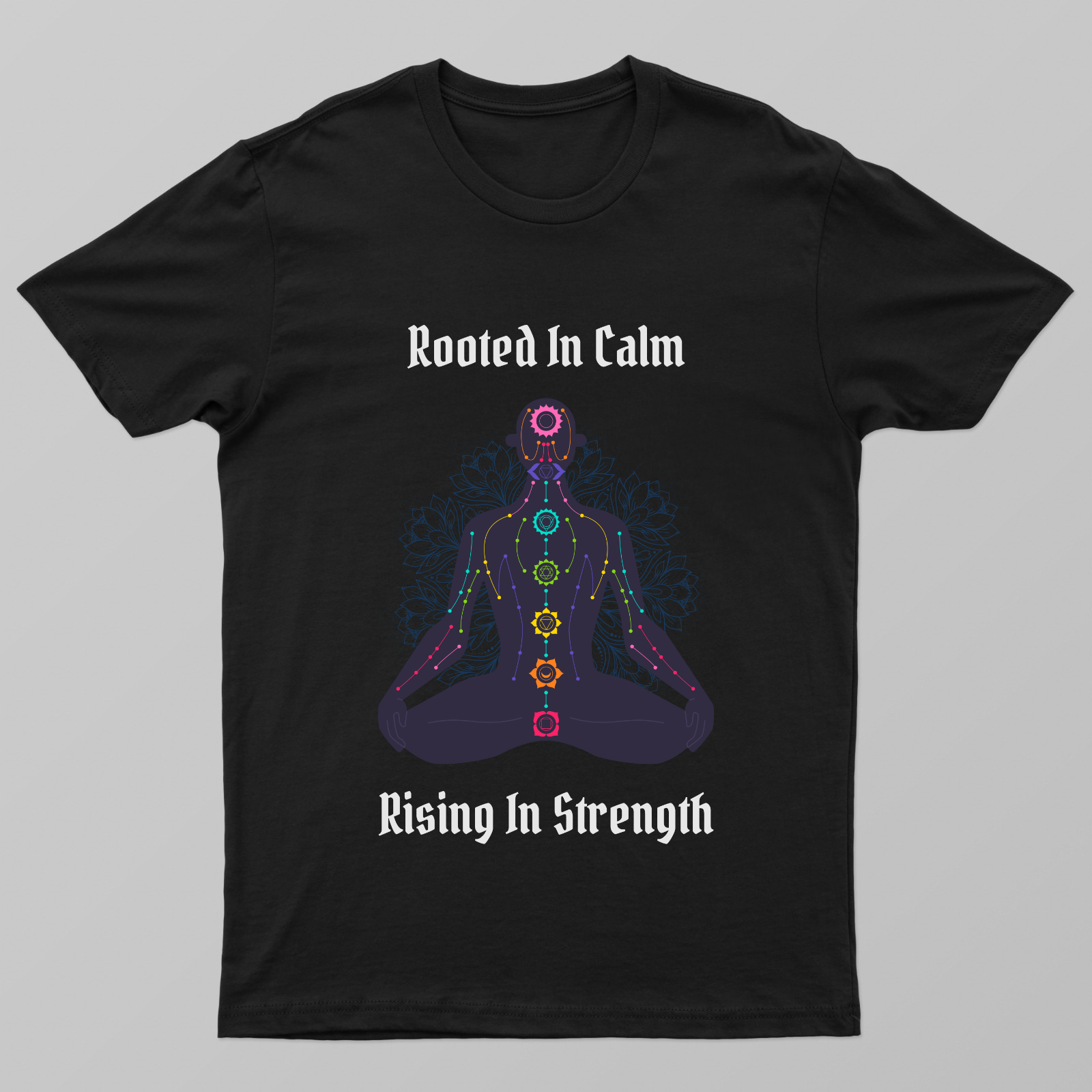 Rooted In Calm Unisex T-shirt by Kunal Gupta