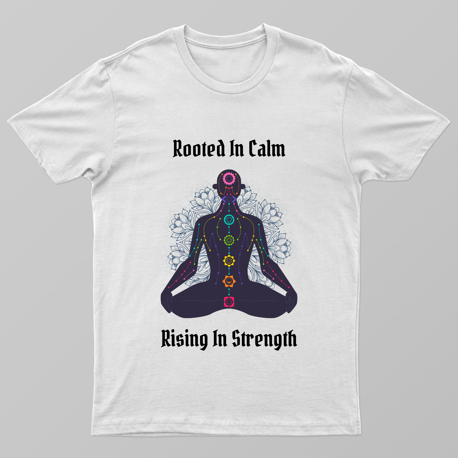 Rooted In Calm Unisex T-shirt by Kunal Gupta