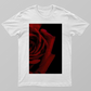 Rose Unisex T-shirt by Misbah Shaheen