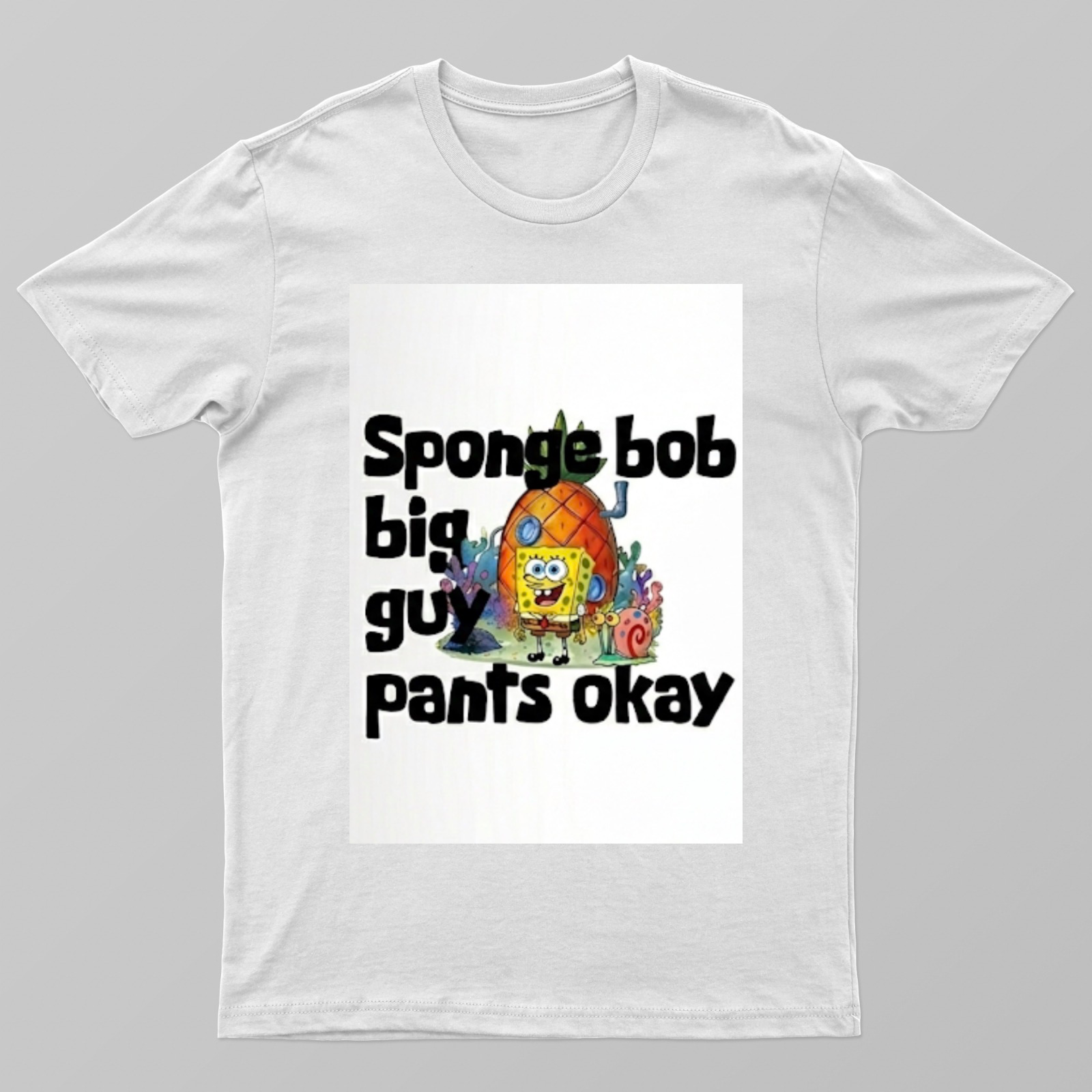 SpongeBob the big guy Unisex T-shirt by Raaga Dayani