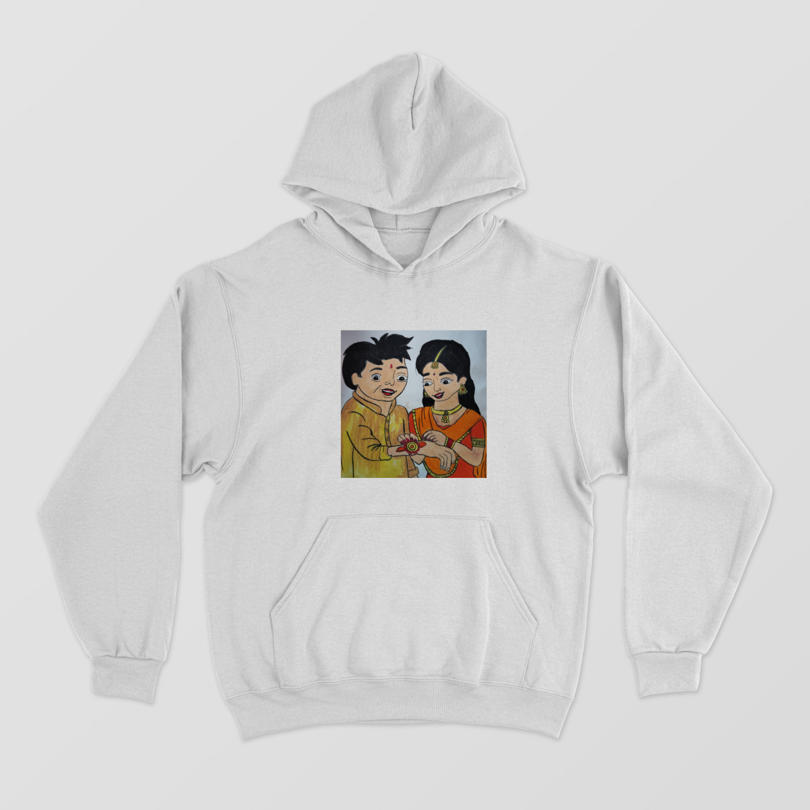 Raksha Bandhan Unisex Hoodie by Tanisha Sinha
