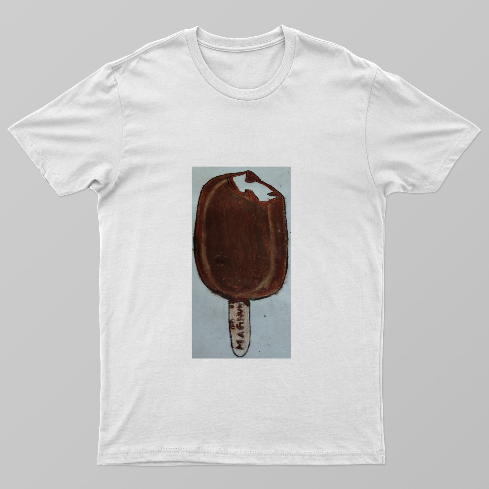 Summer Ice cream printed Unisex T-shirt by Tanisha Sinha