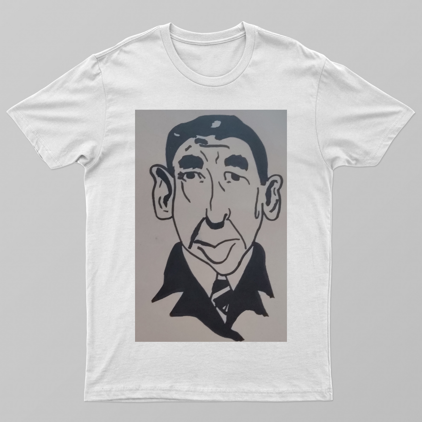 Caricature Character Unisex T-shirt by Tanisha Sinha