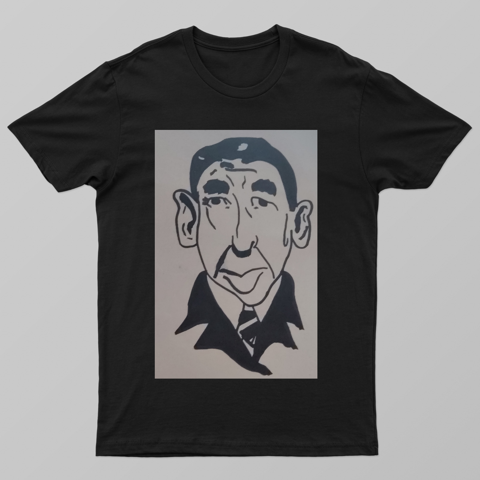 Caricature Character Unisex T-shirt by Tanisha Sinha