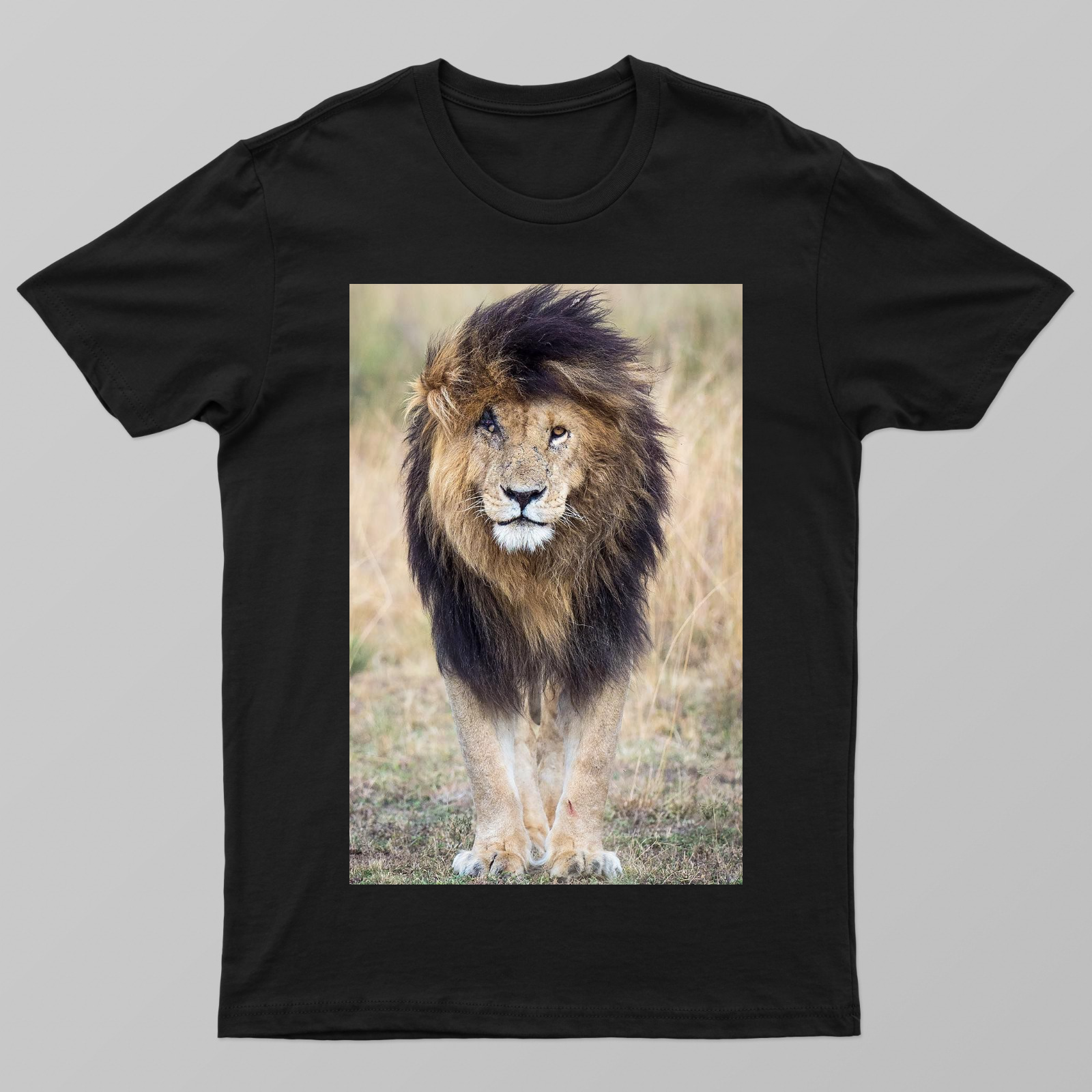 Majestic Lion - Fearless spirit Unisex T-shirt by vk sowjanya