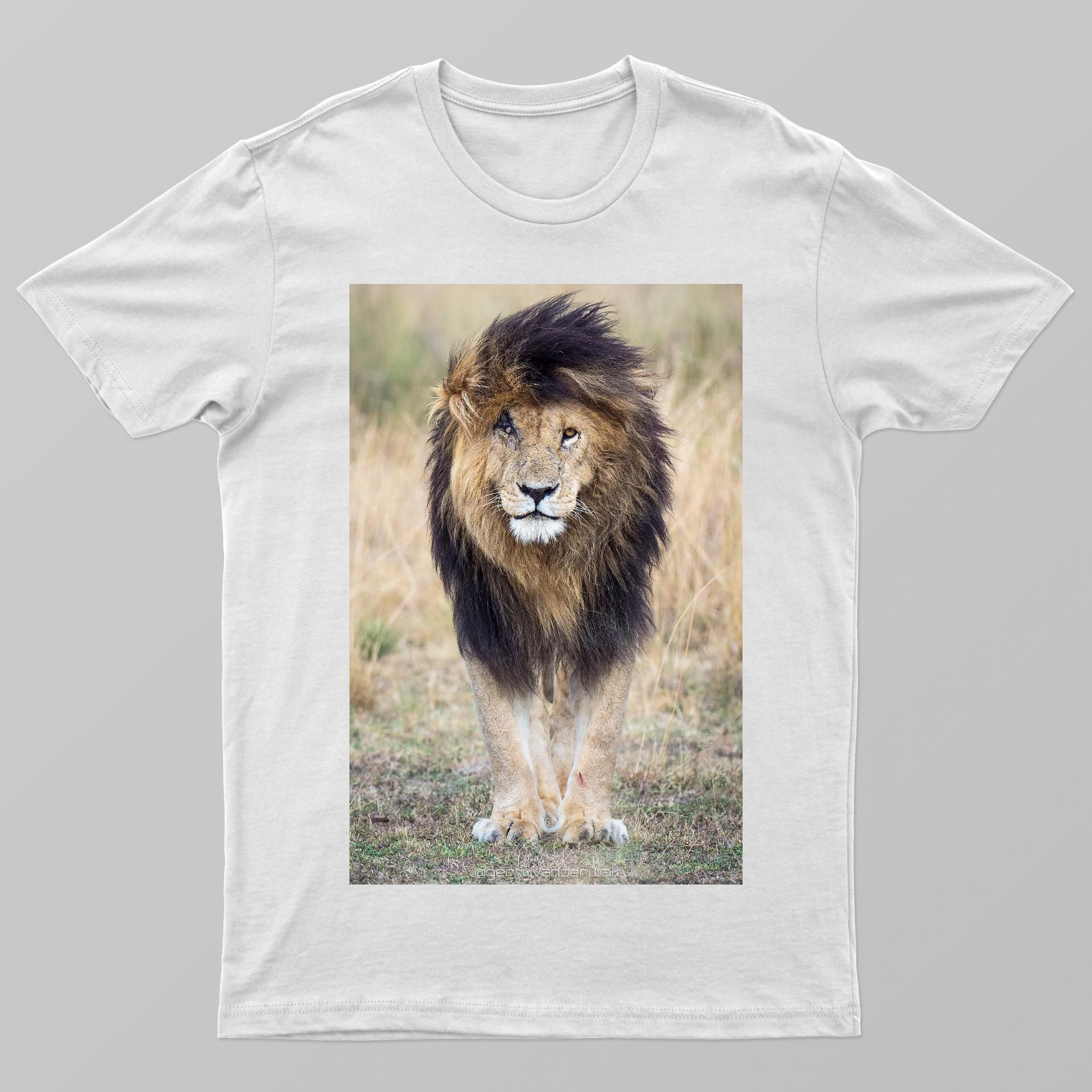 Majestic Lion - Fearless spirit Unisex T-shirt by vk sowjanya