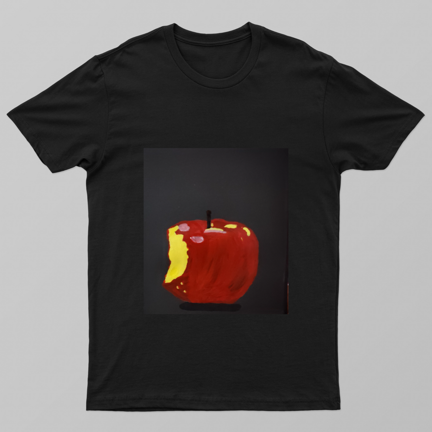 Apple Logo Unisex T-shirt by Tanisha Sinha