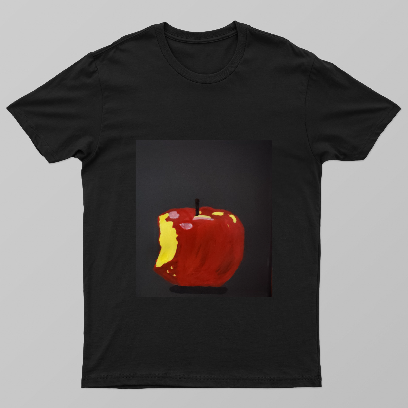 Apple Logo Unisex T-shirt by Tanisha Sinha