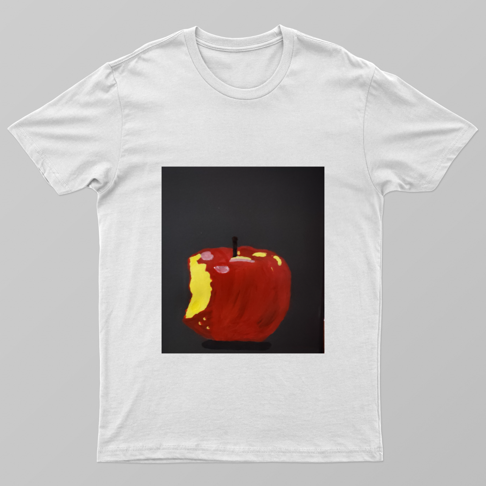 Apple Logo Unisex T-shirt by Tanisha Sinha