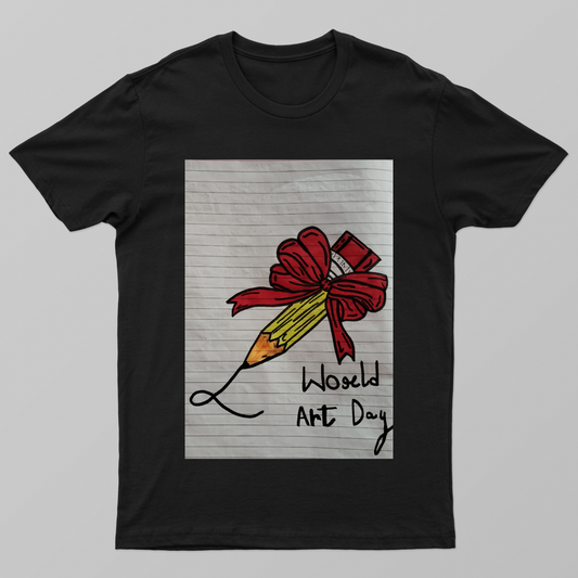 Artist Special World Art Day Unisex T-shirt by Tanisha Sinha