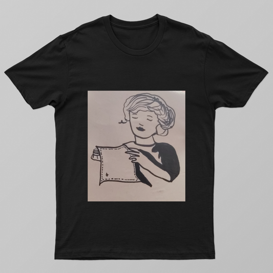 Caricature Character Printed Unisex T-shirt by Tanisha Sinha