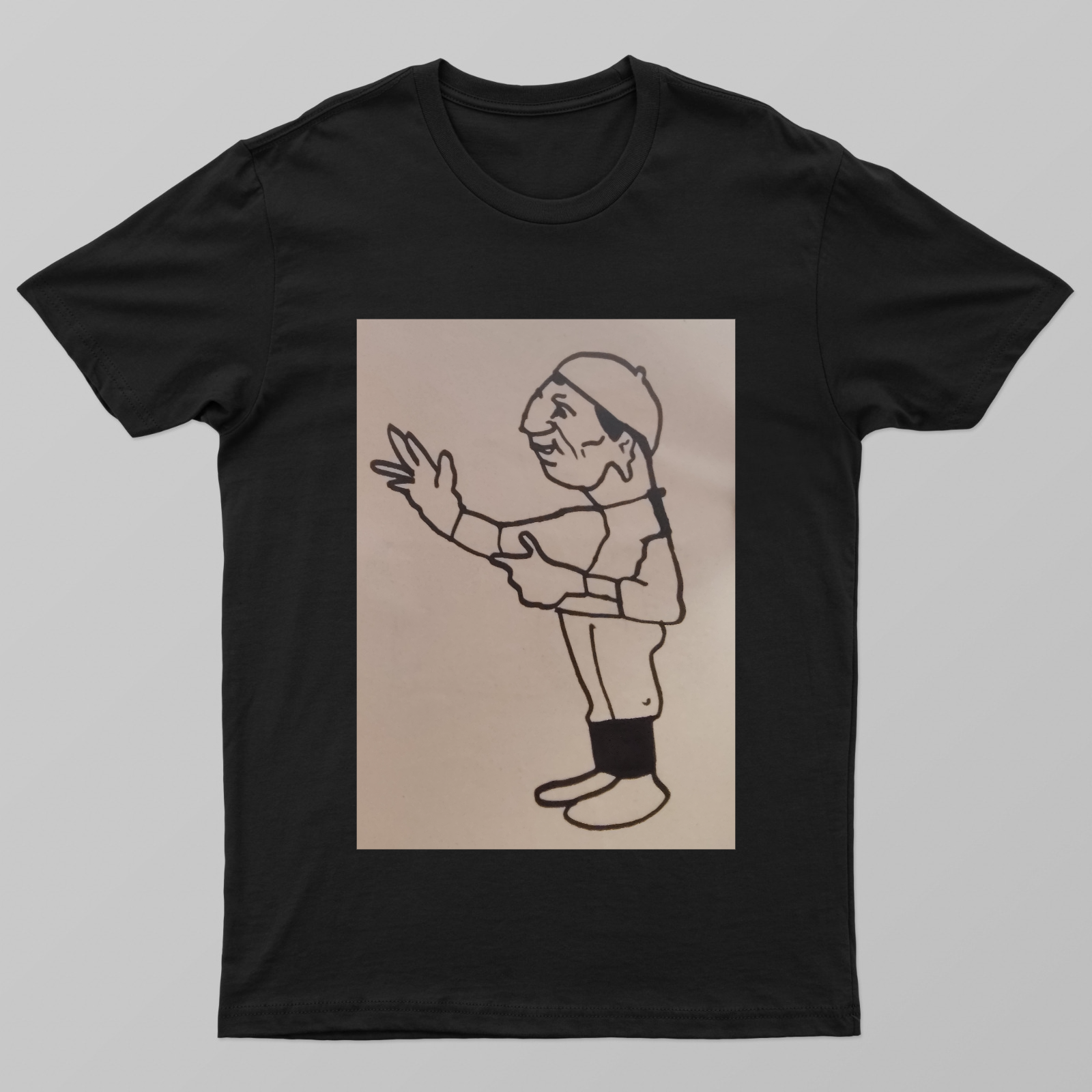 Caricature Character Unisex T-shirt by Tanisha Sinha