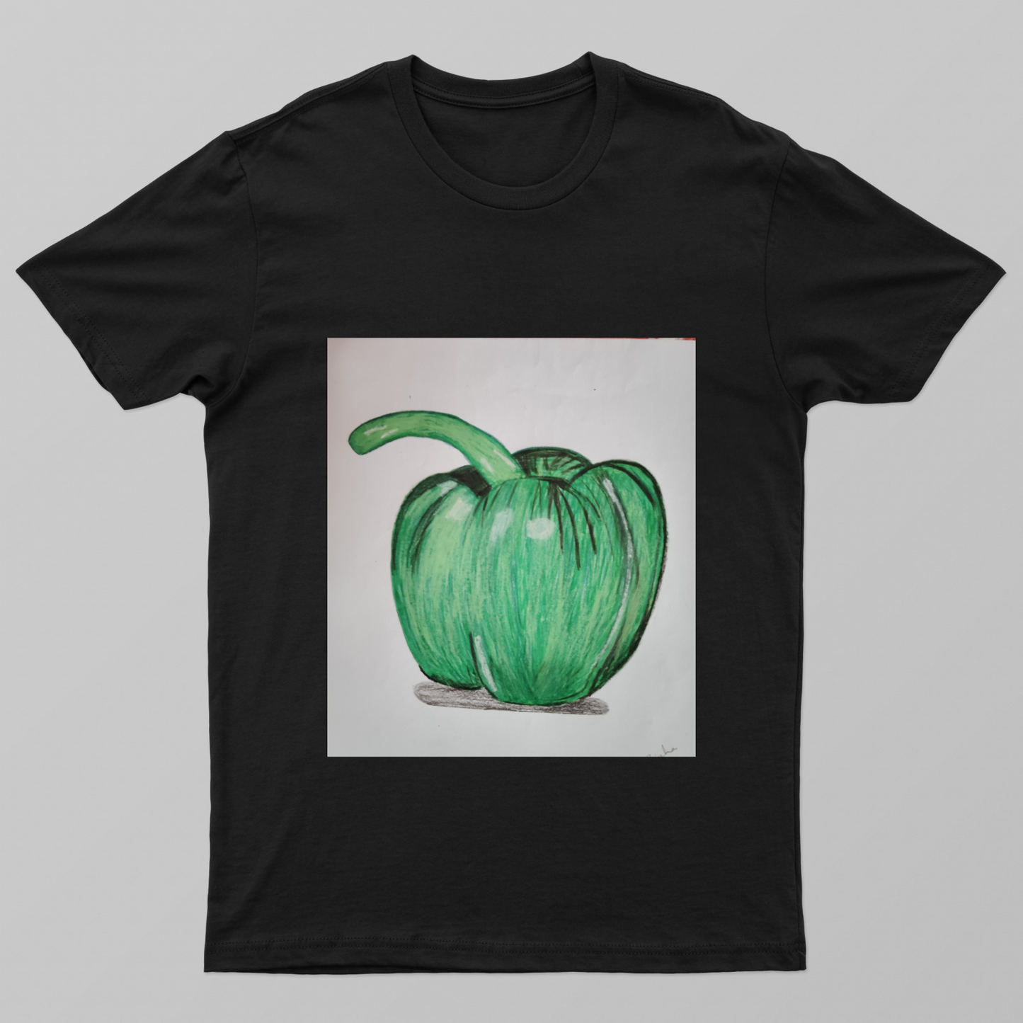 Summer Special Capsicum Printed Unisex T-shirt by Tanisha Sinha