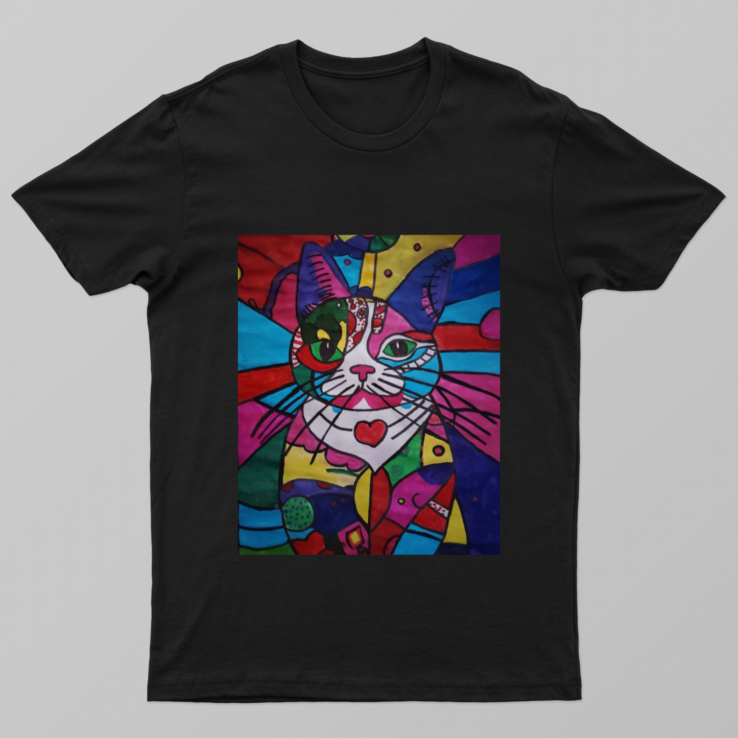 Abstract Art of Car Printed Unisex T-shirt by Tanisha Sinha