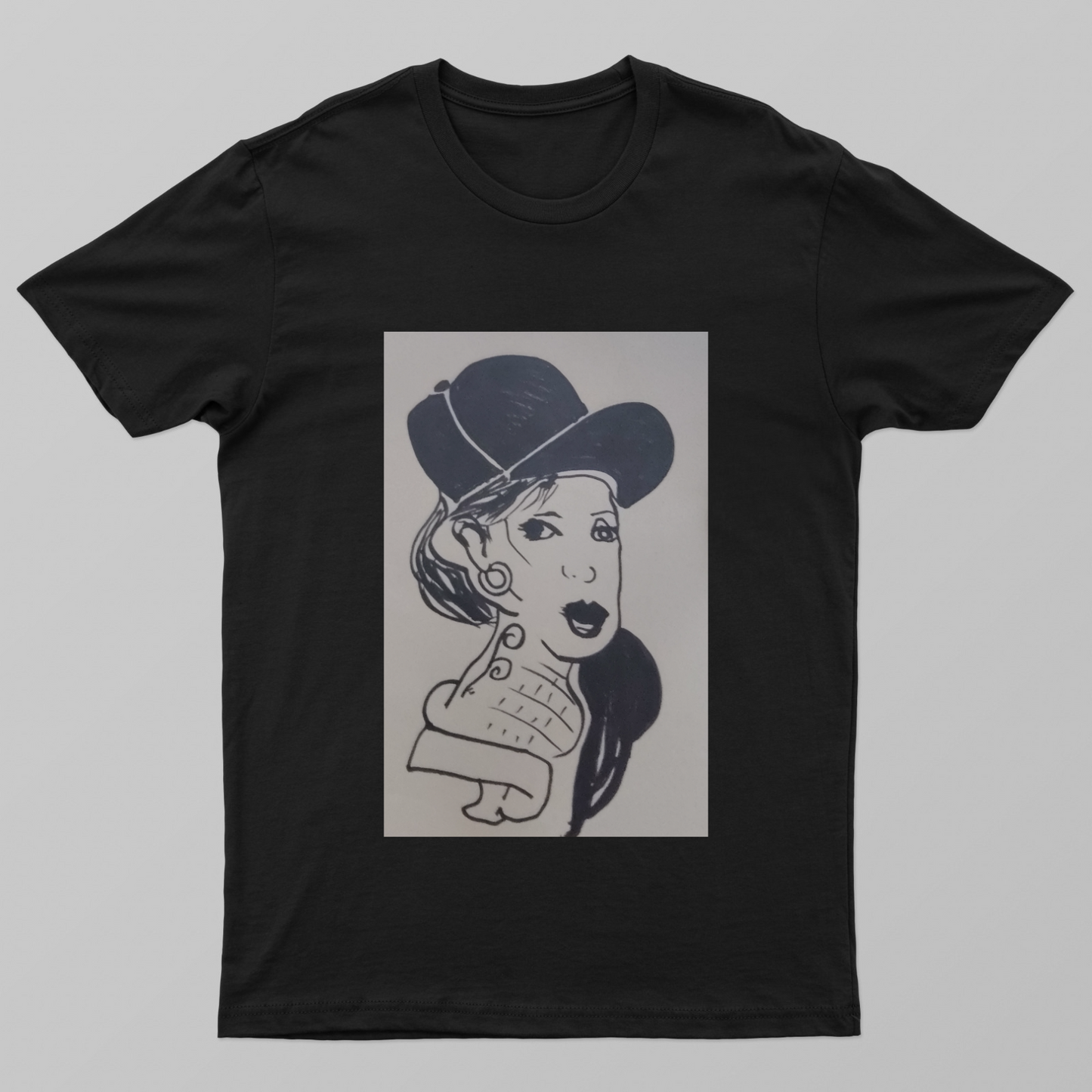 Caricature Character Printed Unisex T-shirt by Tanisha Sinha