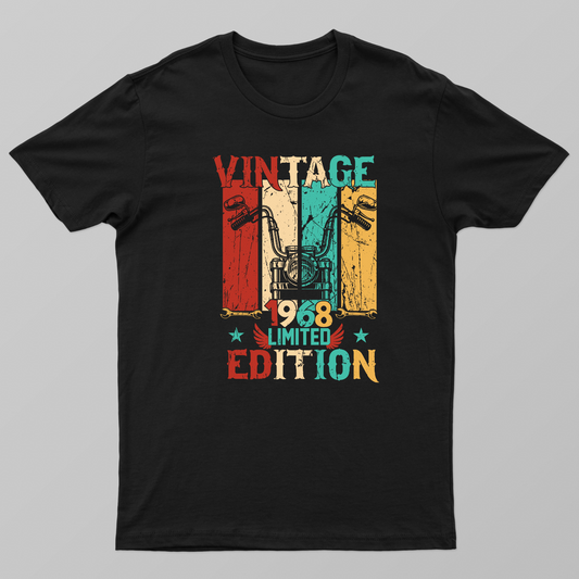 Vintage Bike Limited Edition Unisex T-shirt by vidya patki