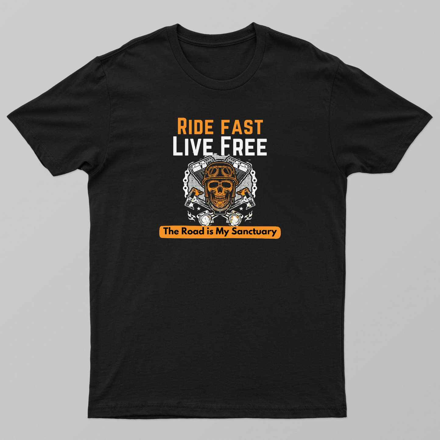 Ride fast Unisex T-shirt by vidya patki