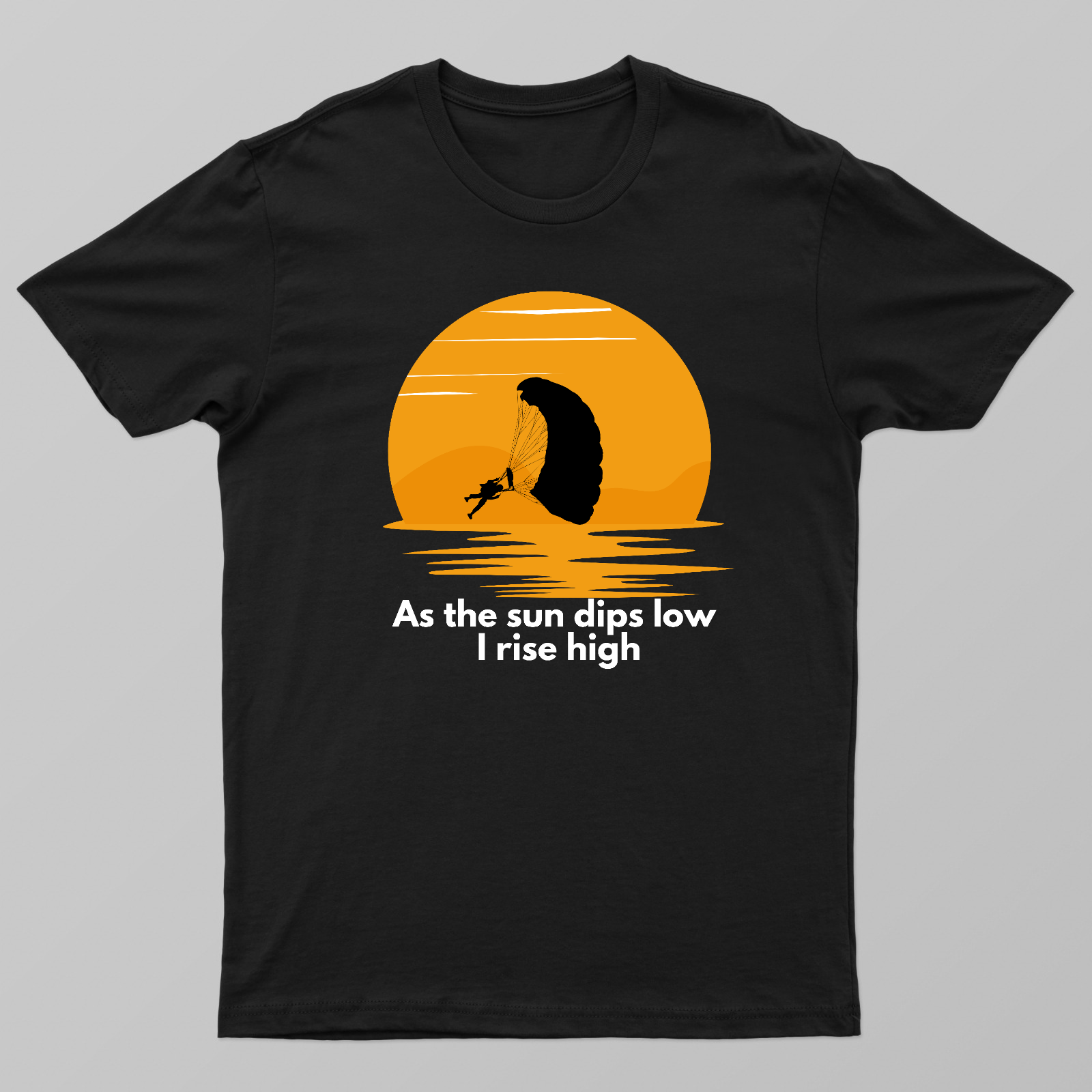 I rise high Unisex T-shirt by vidya patki
