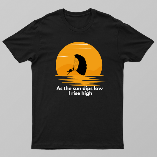 I rise high Unisex T-shirt by vidya patki