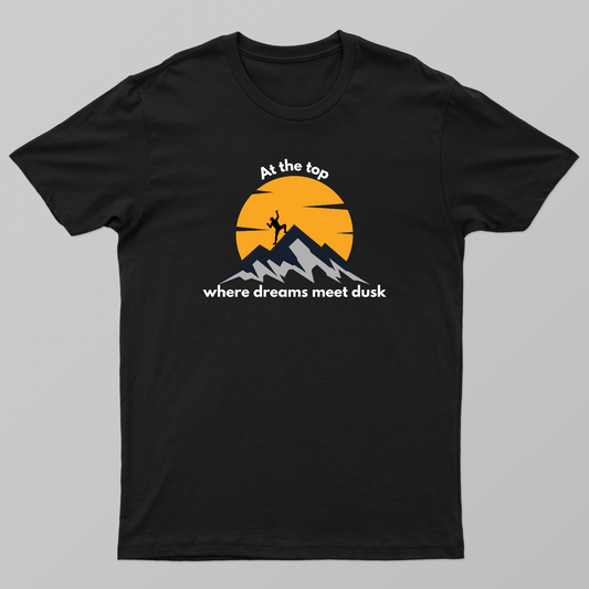 Meet the dusk Unisex T-shirt by vidya patki