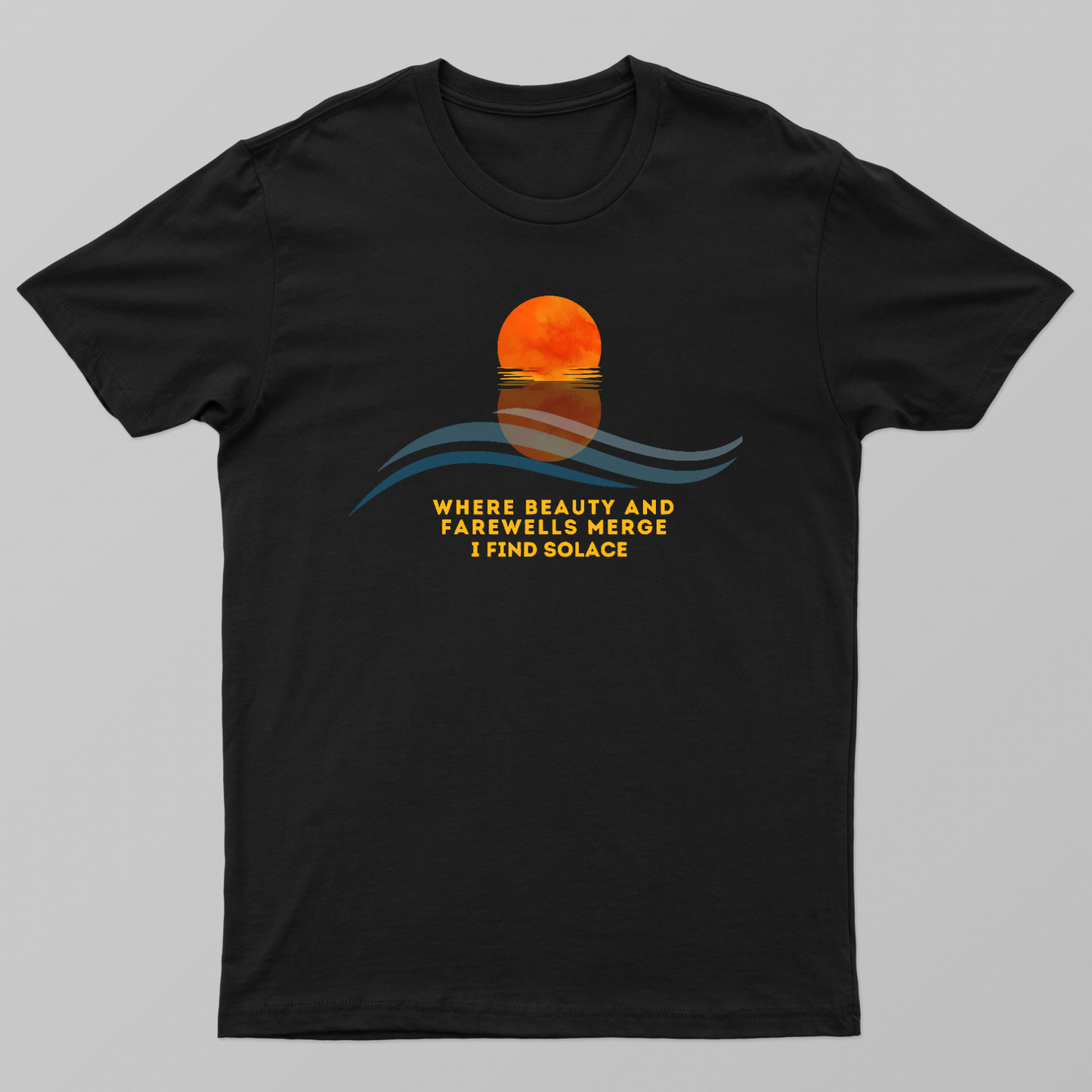 Beauty & farewell Unisex T-shirt by vidya patki