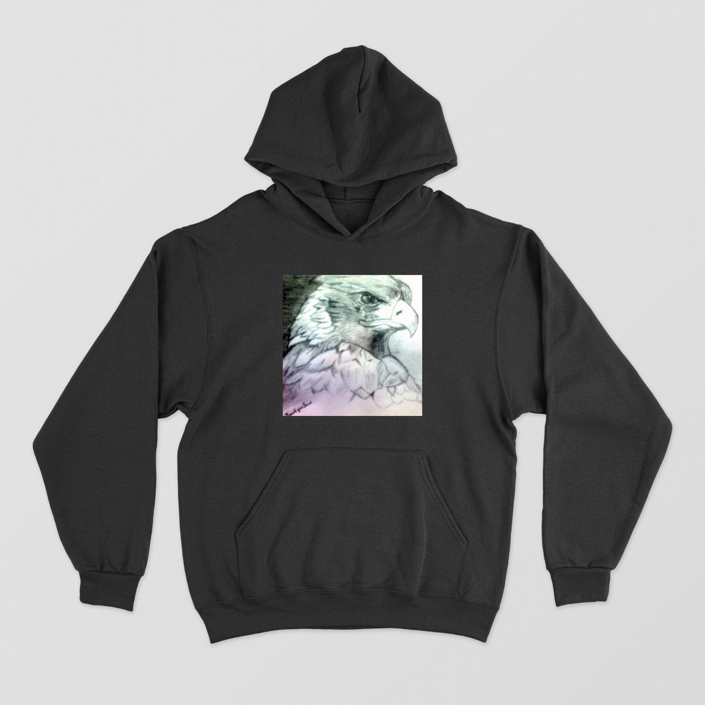 The Eagle Unisex Hoodie by David Z.Fanai