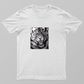 The tiger Unisex T-shirt by David Z.Fanai