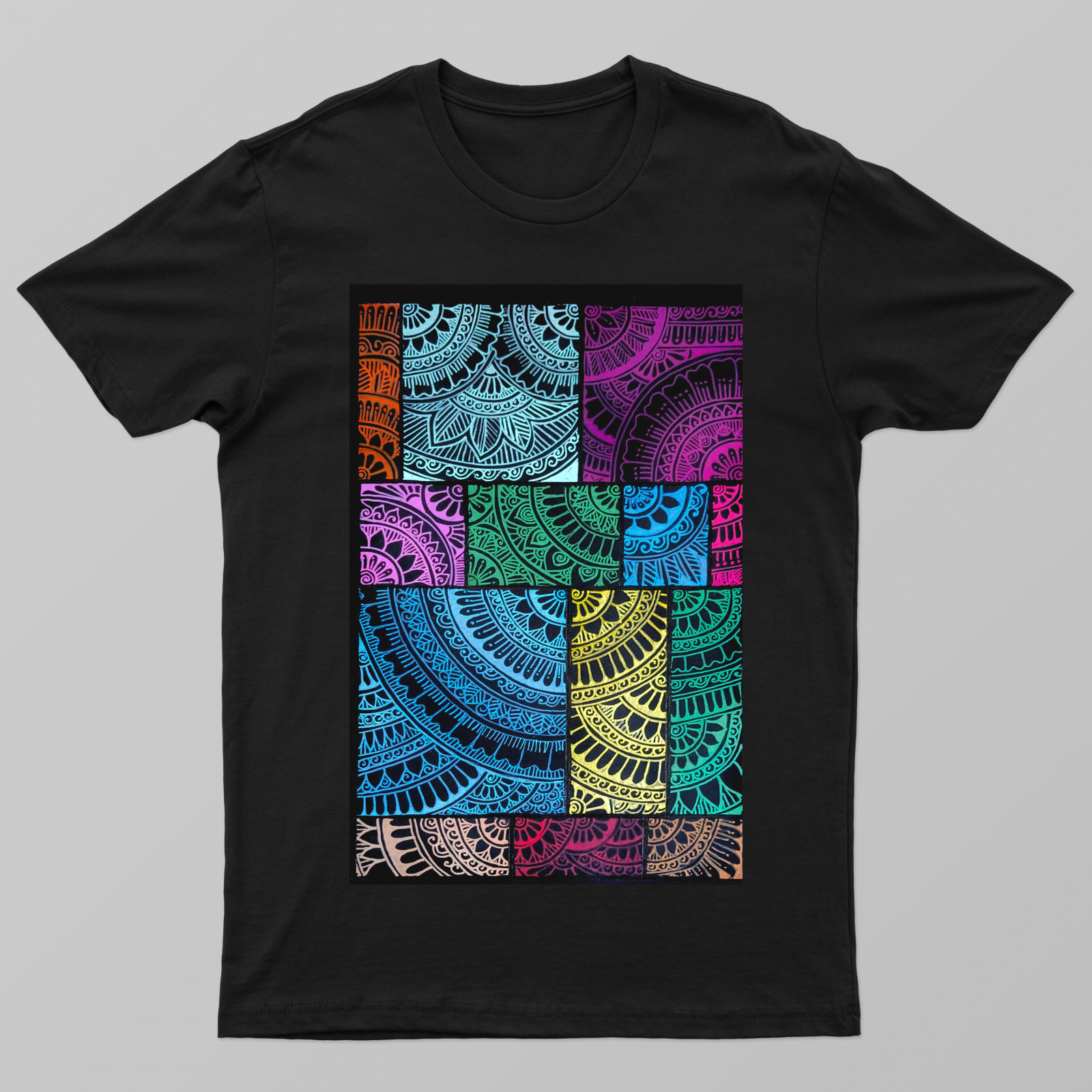 Creative mandala design Unisex T-shirt by Sayanti Dey