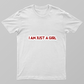 Minimal girly design Unisex T-shirt by Siya Singh