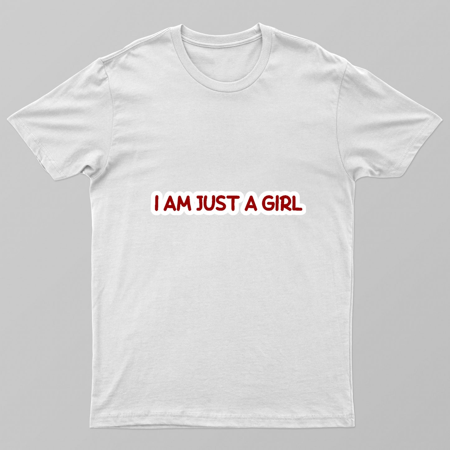 Minimal girly design Unisex T-shirt by Siya Singh