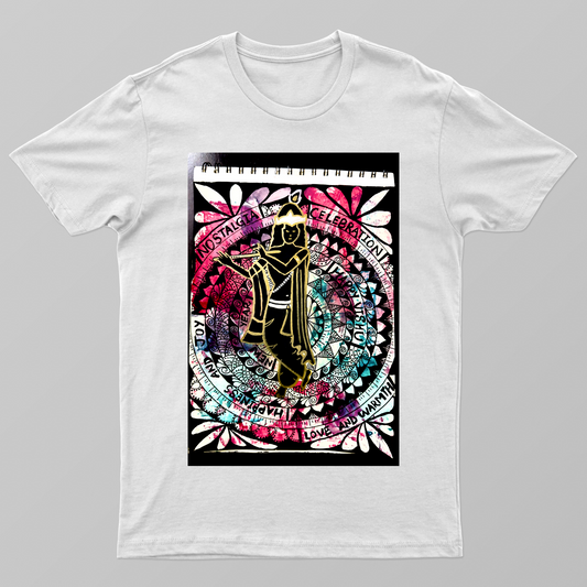 Krishna Tshirt Unisex T-shirt by Tanya Singh