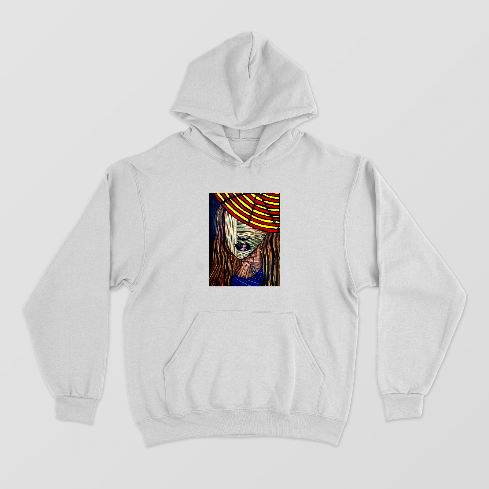 Savage Girl Doodle Unisex Hoodie by Tanya Singh