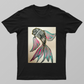 Neon Fish Doodle Unisex T-shirt by Tanya Singh