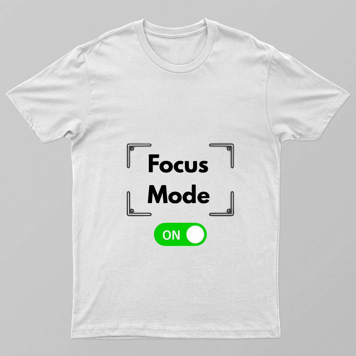 Focus mode Unisex T-shirt by Dinesha