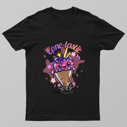 Ice cream design Unisex T-shirt by Dinesha