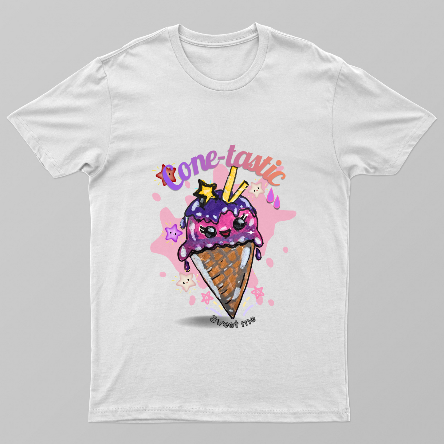 Ice cream design Unisex T-shirt by Dinesha