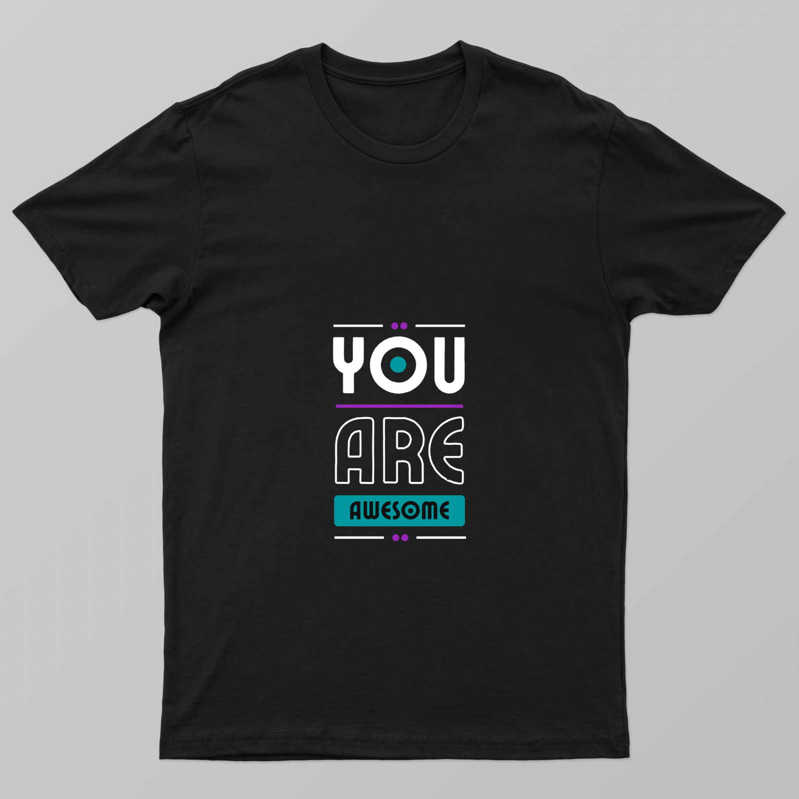 Awesome Tee Unisex T-shirt by Rabindu Das