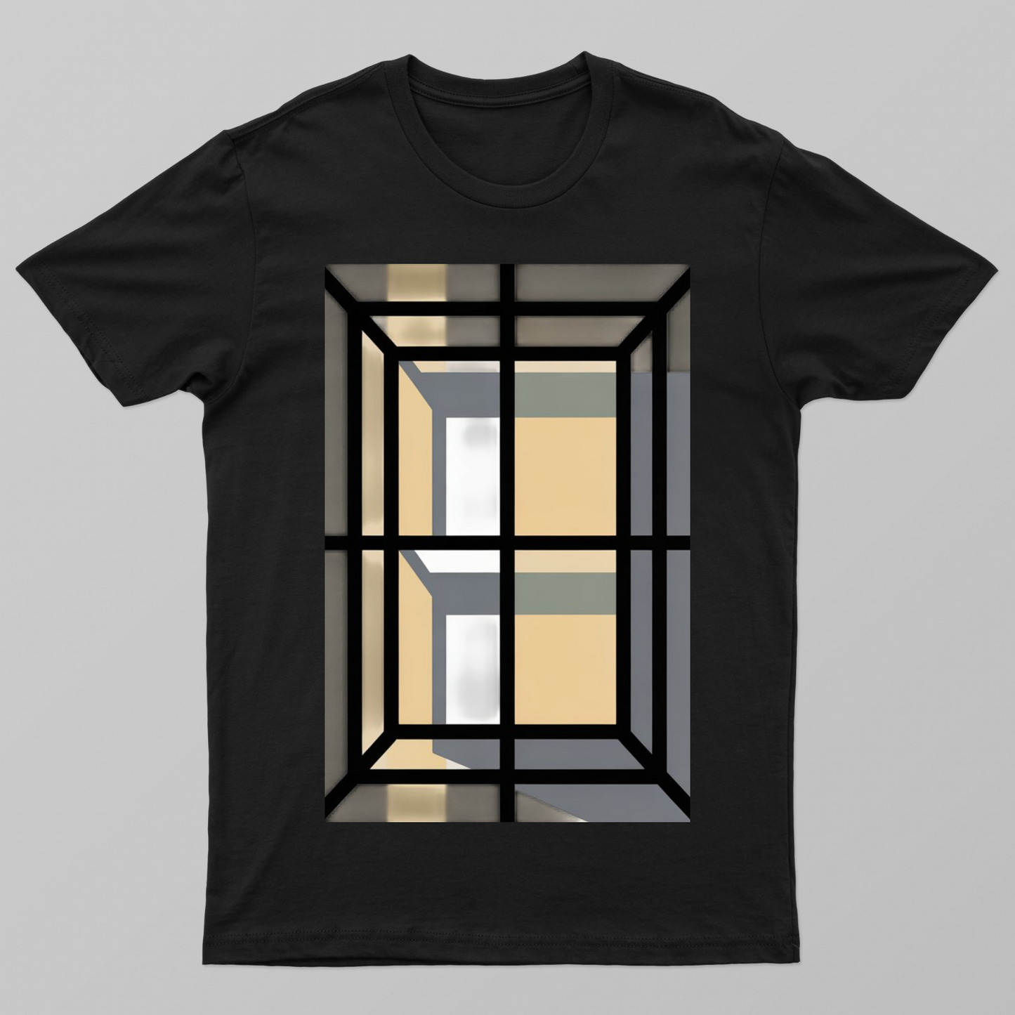 Cube Unisex T-shirt by Mahibrata Das