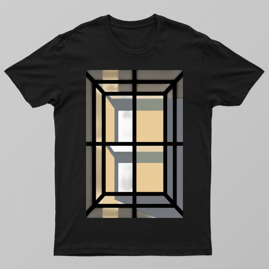 Cube Unisex T-shirt by Mahibrata Das