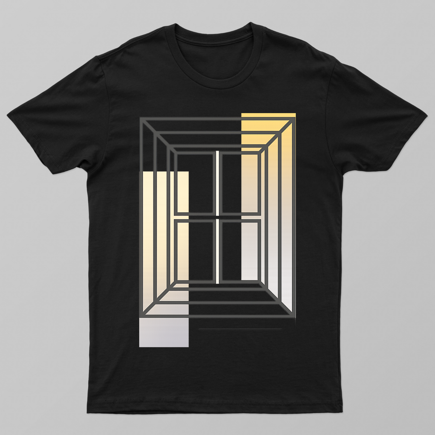 Structure Unisex T-shirt by Mahibrata Das