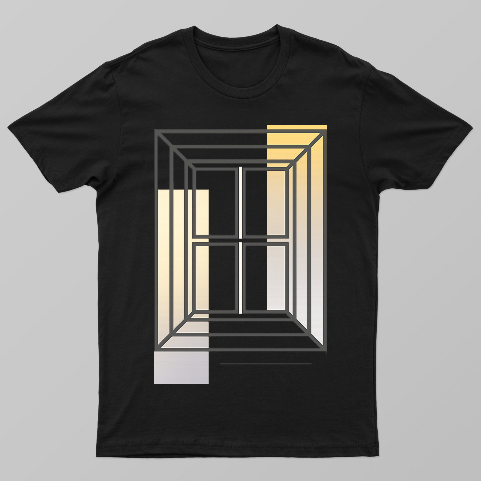Structure Unisex T-shirt by Mahibrata Das