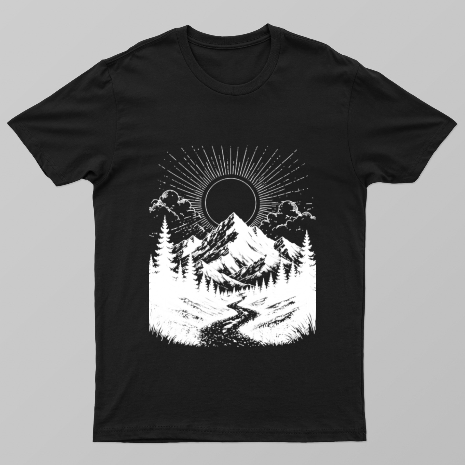 Rise Unisex T-shirt by Mahibrata Das